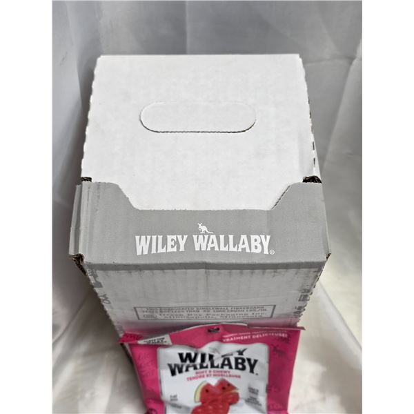 Willey wallaby watermelon licorice x 12