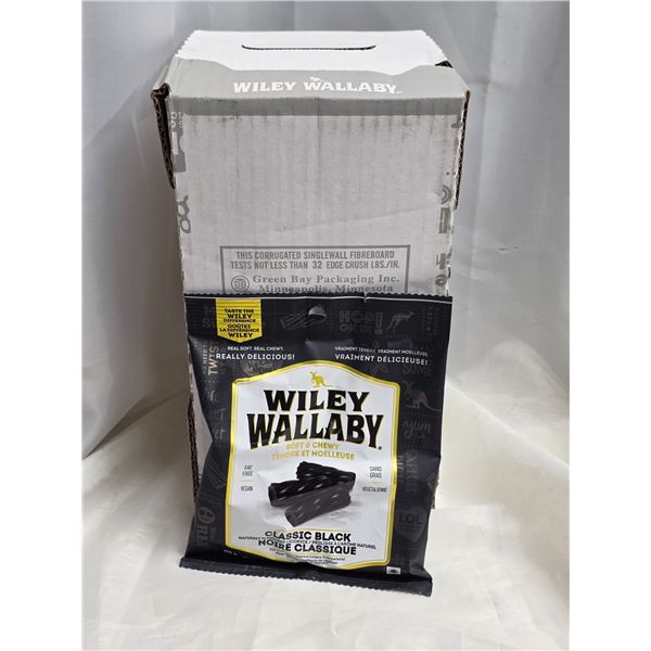 Willey wallaby classic black licorice x 12