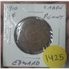 Image 1 : 1910 Canadian Large One Cent.