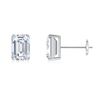 Image 1 : Gold & Lab Diamond 5.00 Cts Earrings Studs