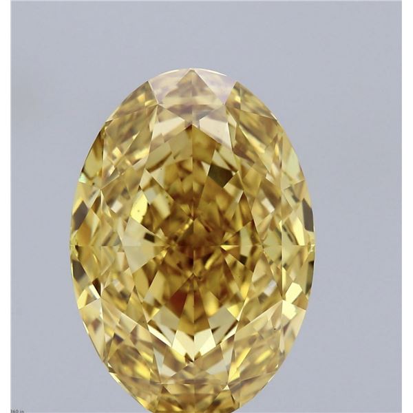 Fancy Vivid Yellow Diamond 10.10 Cts - VS - IGI