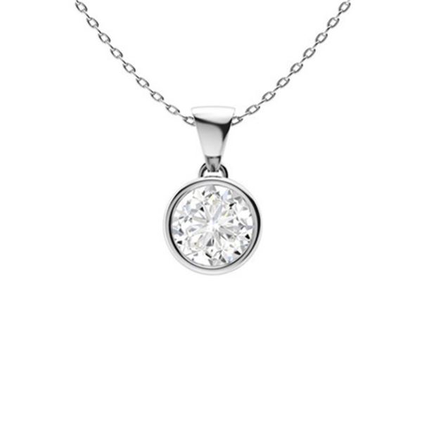 Gold & White Diamonds 2 Cts Necklace - E/VVS