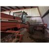 Image 5 : (Lot #'s 277 & 278 are a Group Lot) HESSTON 8100 SWATHER, Cab, 21ft UII Reels, showing 3924 hrs., s/