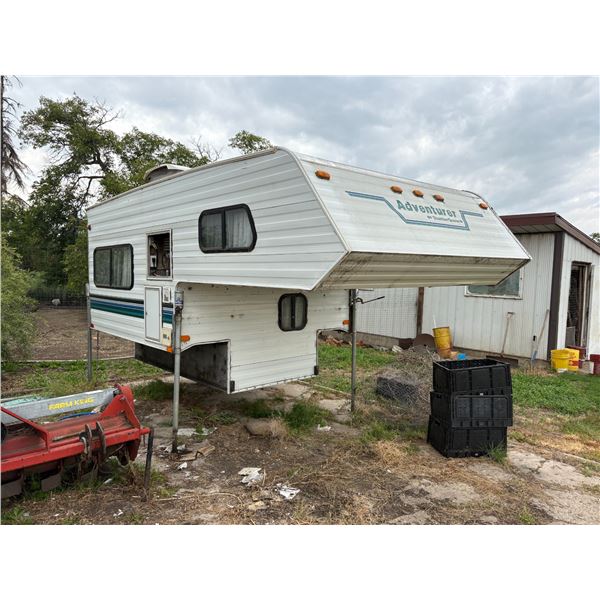 1999 Adventure 8ft. Camper c/w Hyd. Jack's, SN. 8394-99