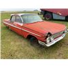 Image 2 : Approx. 1961 Impala, 4 door Sedan, V8, Auto, not running, sold for parts only
