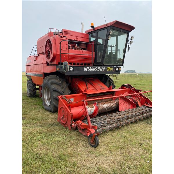 (Lot #'s 255, 256 & 257 are a Group Lot) 1995 BELARUS 8420 COMBINE, SN.1694, hasn't been running for