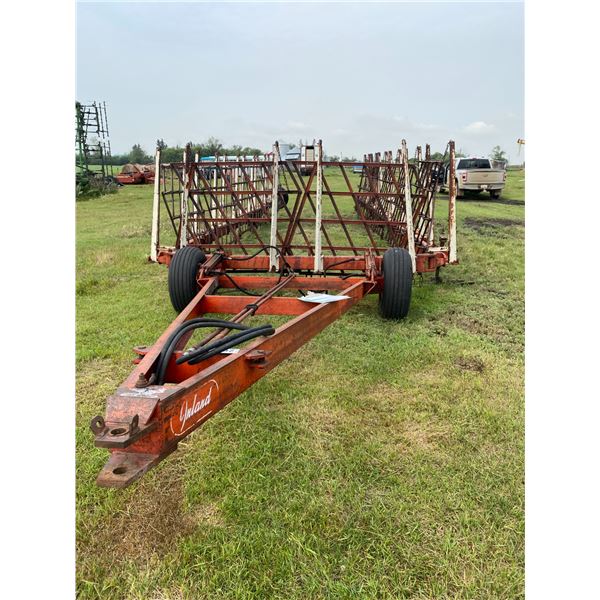 Inland 14 Sections of 5ft Diamond Harrows' & Draw Bar