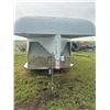 Image 2 : 22 ft Fifth wheel stock trailer (older) tandem axle center divider, no visible SN., sold with Bill o