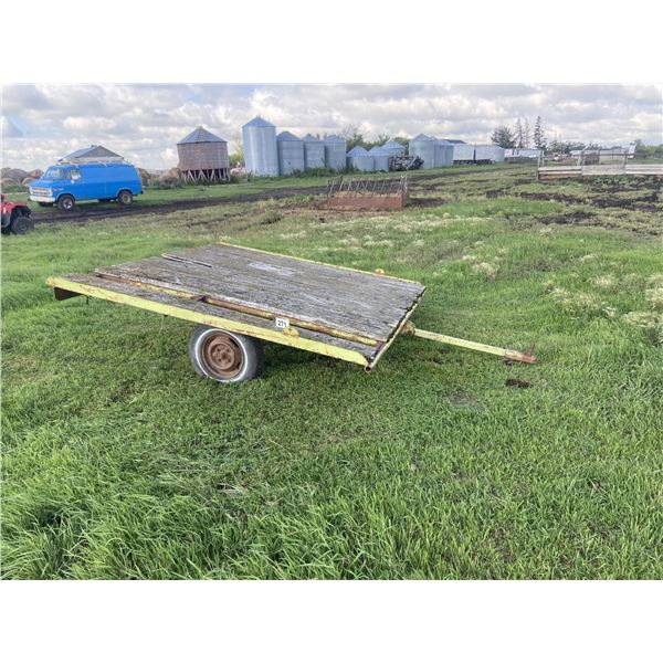 8ft Skidoo Trailer c/w Tilt, Bill of Sale Only