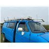 Image 3 : 1985 Blue CHEV 3/4 Van, sold for parts, c/w roof rack, has been shedded, should run