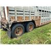 Image 2 : Chamberlain 45ft. Cattle liner, Tandem. (Poor, Farm Use Only) Sold as Is