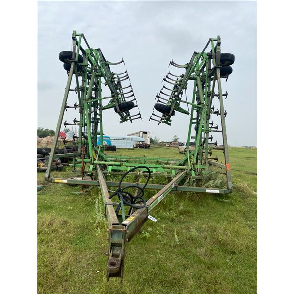 COOP 379 Field Cultivator, approx. 48ft, 3-bar tines, rear hitch