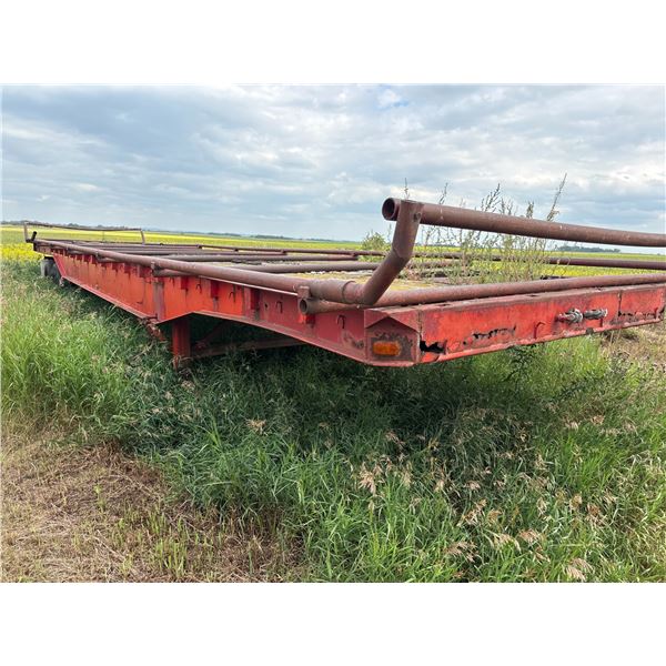 Older 45ft. Highboy c/w Rd Bale Rigging (Farm Use Only)