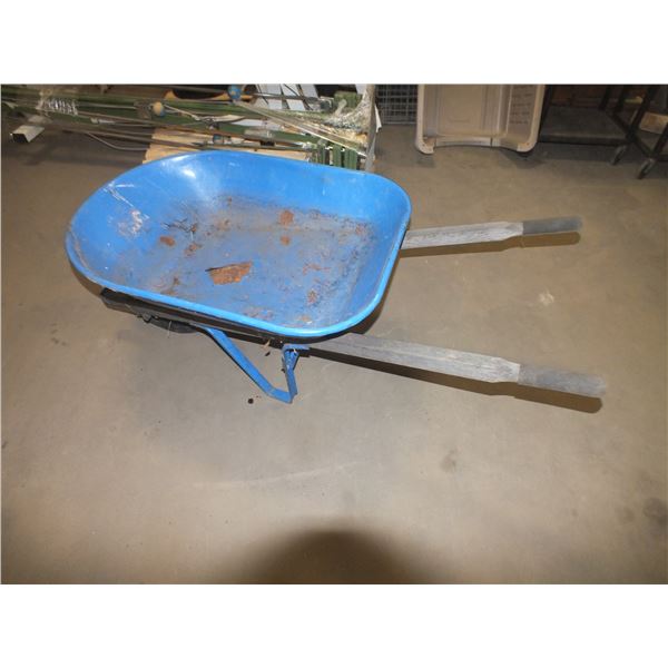 Blue Wheel Barrow