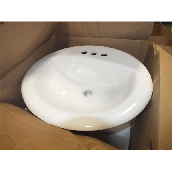 Oval Porcelain Sink