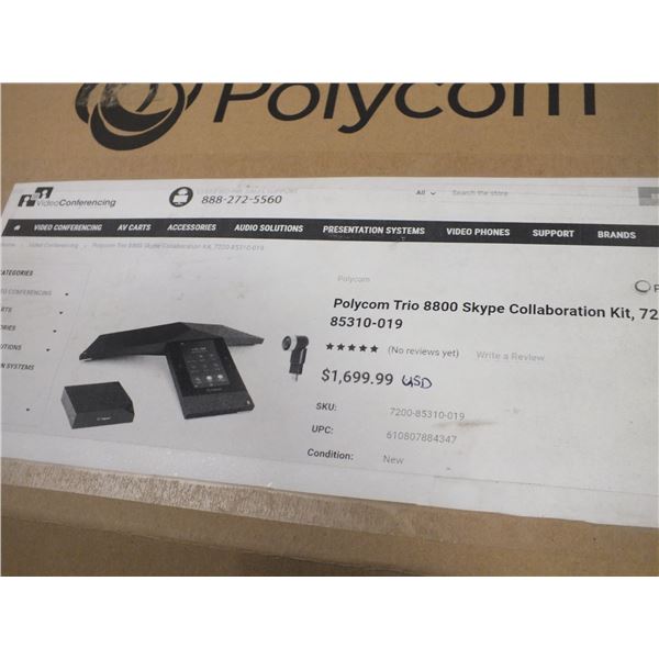 Polycom Trio 8800 Skype Collaboration Kit