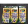 Image 1 : 3 Packs Of Crayola Pencil Crayons