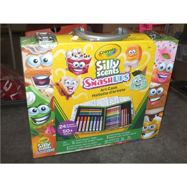 Crayola Silly Scents Smash Ups Art Case