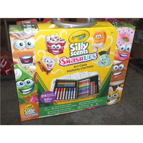 Crayola Silly Scents Smash Ups Art Case