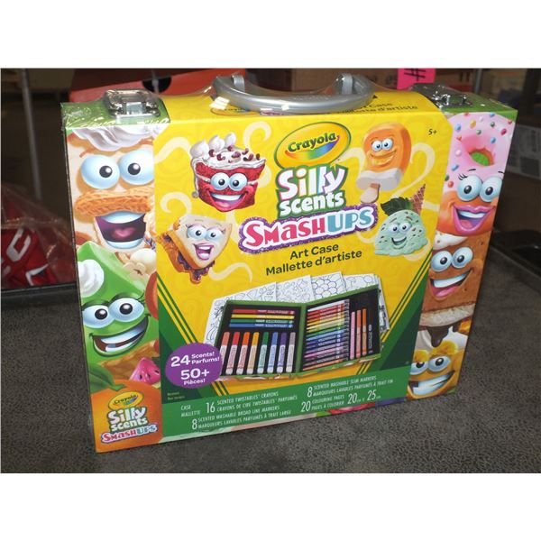 Crayola Silly Scents Smash Ups Art Case