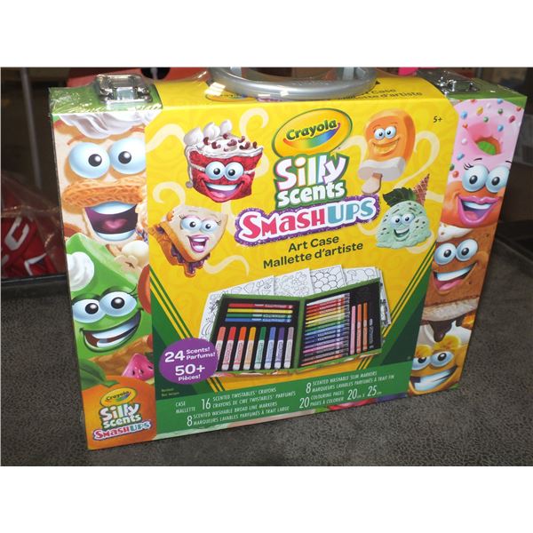 Crayola Silly Scents Smash Ups Art Case