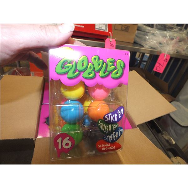1 Case Of Globbles Sticky Balls