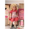 Image 2 : Vintage 1950's Ideal P-90 Toni doll with original box and accessories, 14" in height