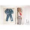 Image 1 : Vintage 16" Sasha doll Gregor 314S blonde school with extra outfit no. 809 cord, includes original p