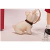 Image 8 : R. John Wright "Georgie & Fido" limited edition 7 1/2" All-Felt doll with pet dog. Created for the 7
