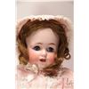 Image 2 : Antique Kestner model 260 bisque head doll on ball jointed composition body. Threaded blue sleep eye