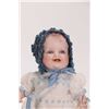 Image 2 : Antique Georgene Avrill all- bisque "Bonnie Babe" with open mouth and sleep eyes, in hand knit rompe