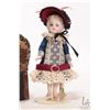Image 2 : Cathy Hansen all-bisque mignonette "Lisette" from the UFDC Convention in 1998. Includes 5" doll, dre