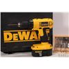 Image 2 : Dewalt DC759 18V 1/2" drill. Comes w/ fitted hard case, battery and forstner bits. Working at time o
