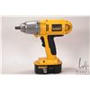 Image 1 : Dewalt DW059 18V Heavy Duty 1/2" impact wrench and battery. Working at time of cataloging