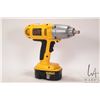 Image 2 : Dewalt DW059 18V Heavy Duty 1/2" impact wrench and battery. Working at time of cataloging