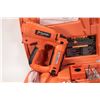 Image 2 : 18 Gauge Paslode Impulse finishing nailer in fitted case w/ two batteries, charger and assorted nail