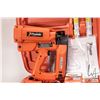 Image 2 : 16 Gauge Paslode Impulse finish nailer in fitted case w/ one battery, charger, two fuel cells, assor