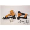 Image 1 : Two Bostitch nailers including S32 stapler and a small stick nailer. Both working at time of catalog