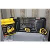 Image 2 : Stanley tool box and contents including Stanley Fatmax 5 beam laser level, three Fatmax tape measure