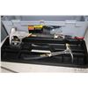 Image 3 : Stanley tool box and contents including Stanley Fatmax 5 beam laser level, three Fatmax tape measure