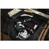 Image 2 : Selection of mens hockey gear including skates (size 10.5), five LH hockey sticks, shoulder pads, pa