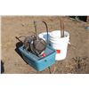 Image 1 : Cast Master GG 5000 SS propane fired melting pot and selection of scrap metal