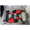 Image 2 : Set of air tools including Samona model 12010 18 GA nailer and a Samone model 12020 stapler in plast