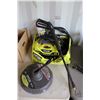 Image 1 : Ryobi 1800 PSI electric pressure washer. Working at time of cataloging