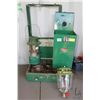 Image 2 : Coleman propane stove w/ stand and two lamps (one in metal case)