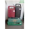 Image 1 : Coleman propane stove, Insta light gas stove, plus two lamps in cases