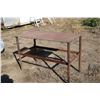 Image 1 : 2' x 4' heavy metal work table