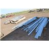 Image 1 : 25' x 25' double garage barn shed. TMG Industrial item number TMG-MS2525. Consignor started to assem