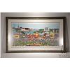 Image 2 : Toti, framed limited edition print titled "Tour de France- Le Grand Depart de Vendee" 79/1200, penci