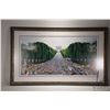 Image 2 : Toti, framed limited edition print titled "Tour de France- Celebration- Champs Elysees" 79/1200, pen